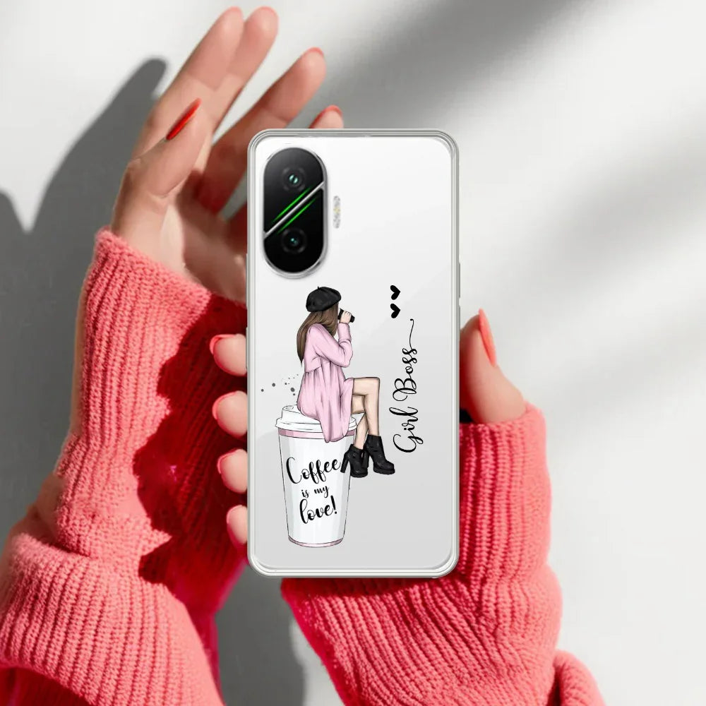 Coffee Lover Customize Transparent Silicon Case For Poco - ShopOnCliQ