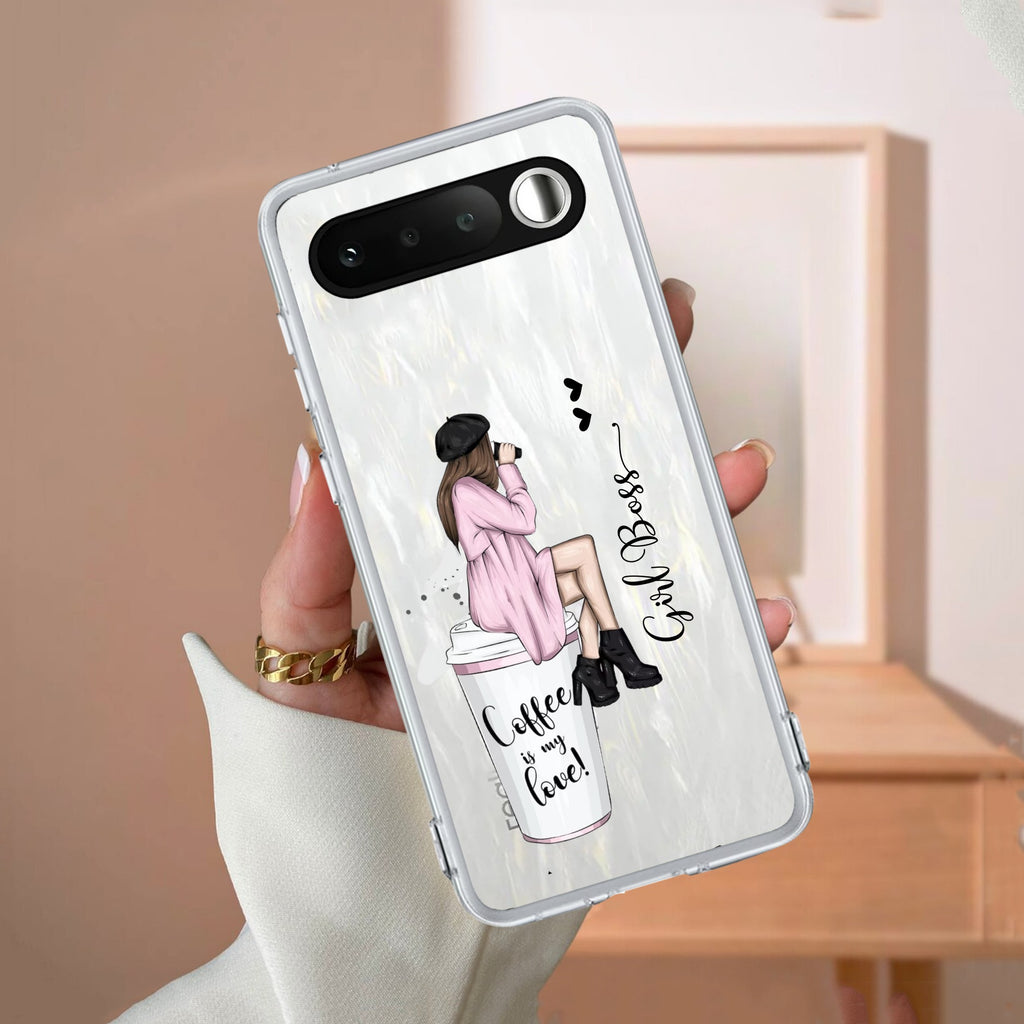 Coffee Lover Customize Anti Yellow Case For Realme 16 5G