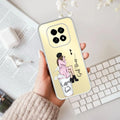 Marble Pink Customize Anti Yellow Case For Oppo F29 5G