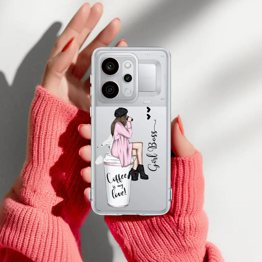 Coffee Lover Customize Anti Yelllow Case For Realme P4 Power 5G