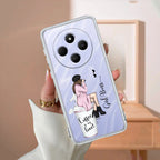 Coffee Lover Customize Transparent Silicon Case For Redmi 14C 5G
