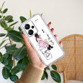 Coffee Lover Customize Transparent Silicon Case For Redmi Note 13 Pro Plus 5G