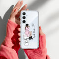 Coffee Lover Customize Transparent Silicon Case For Samsung Galaxy S24 FE 5G