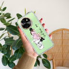 Coffee Lover Customize Transparent Silicon Case For Vivo T3X 5G
