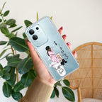 Coffee Lover Customize Transparent Silicon Case For Vivo V21e 5G