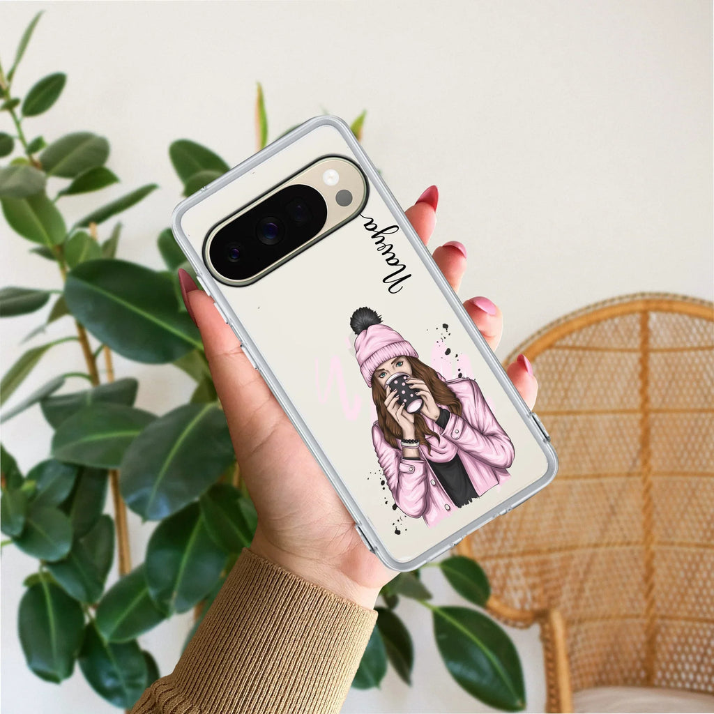 Coffee Time Customize Anti Yellow Case For Google Pixel 10 Pro