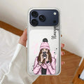 Coffee Time Customize Transparent Silicon Case For iPhone 17 Pro