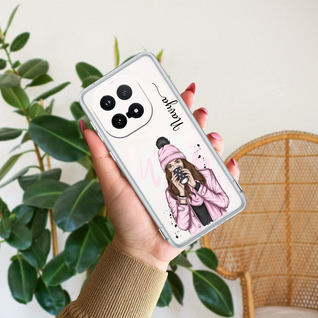Coffee Time Customize Transparent Silicon Case For iQOO 15 5G