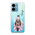 Coffee Time Customize Transparent Silicon Case For iQOO Z6 Lite 5G