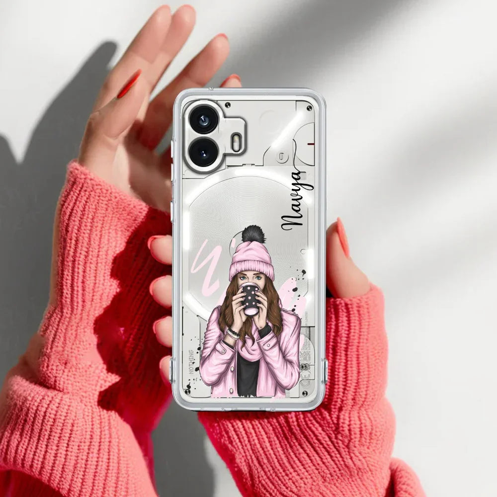 Coffee Time Customize Transparent Silicon Case For Nothing - ShopOnCliQ