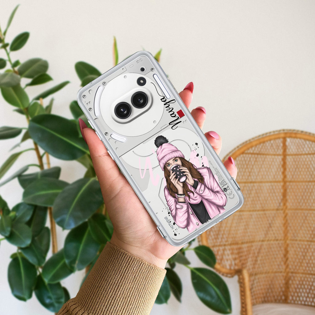 Coffee Time Customize Anti Yellow Case For Nothing Phone 2a Plus