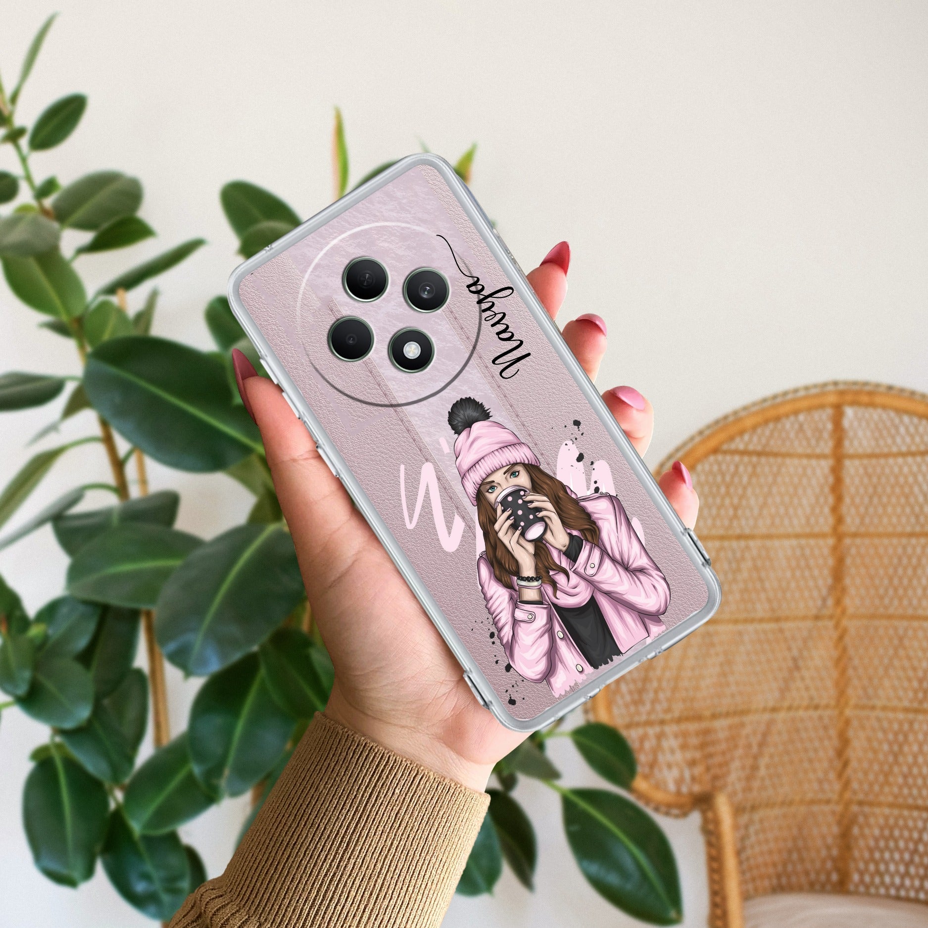 Coffee Time Customize Anti Yellow Case For Oppo K13x 5G