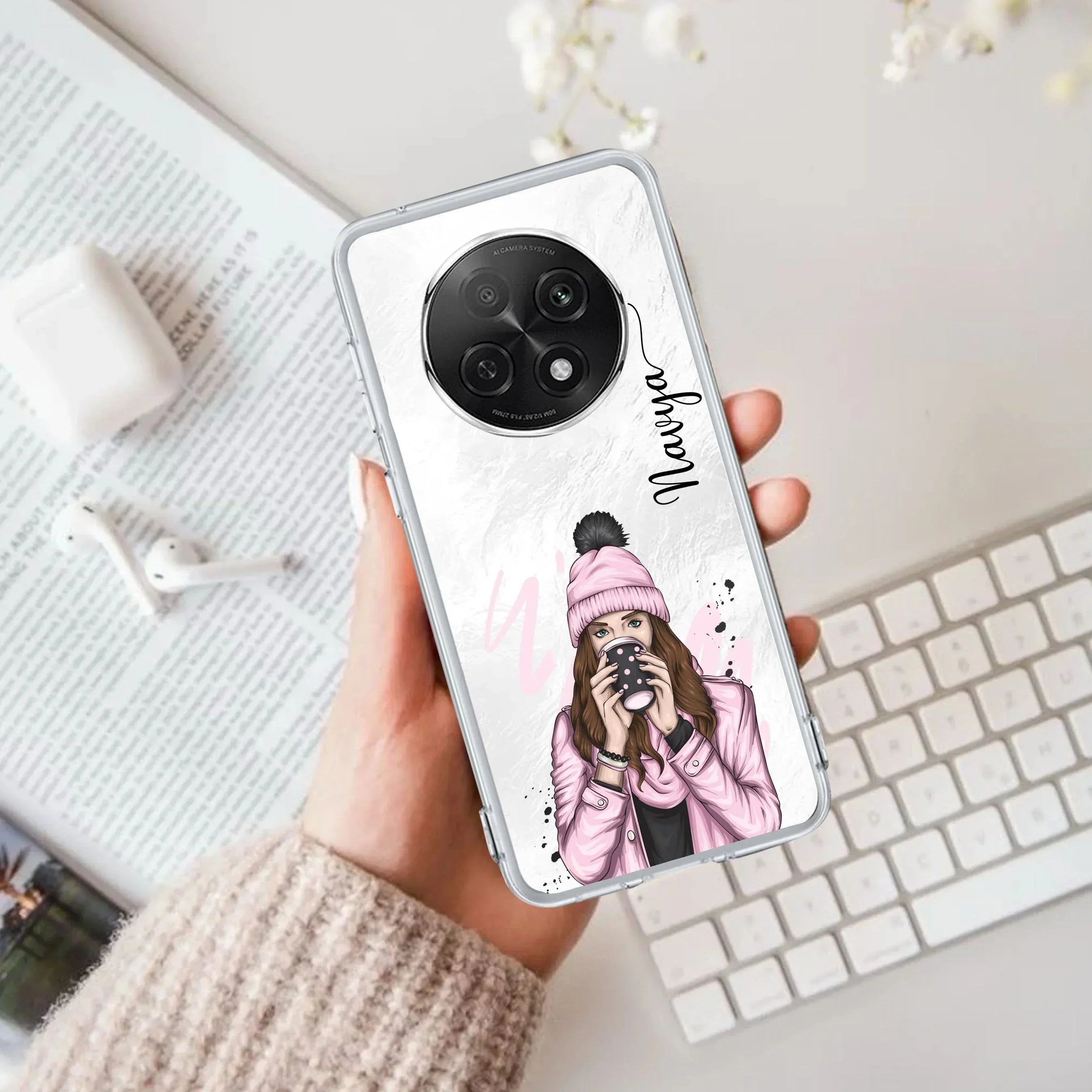 Coffee Time Customize Anti Yellow Case For Oppo F29 Pro 5G