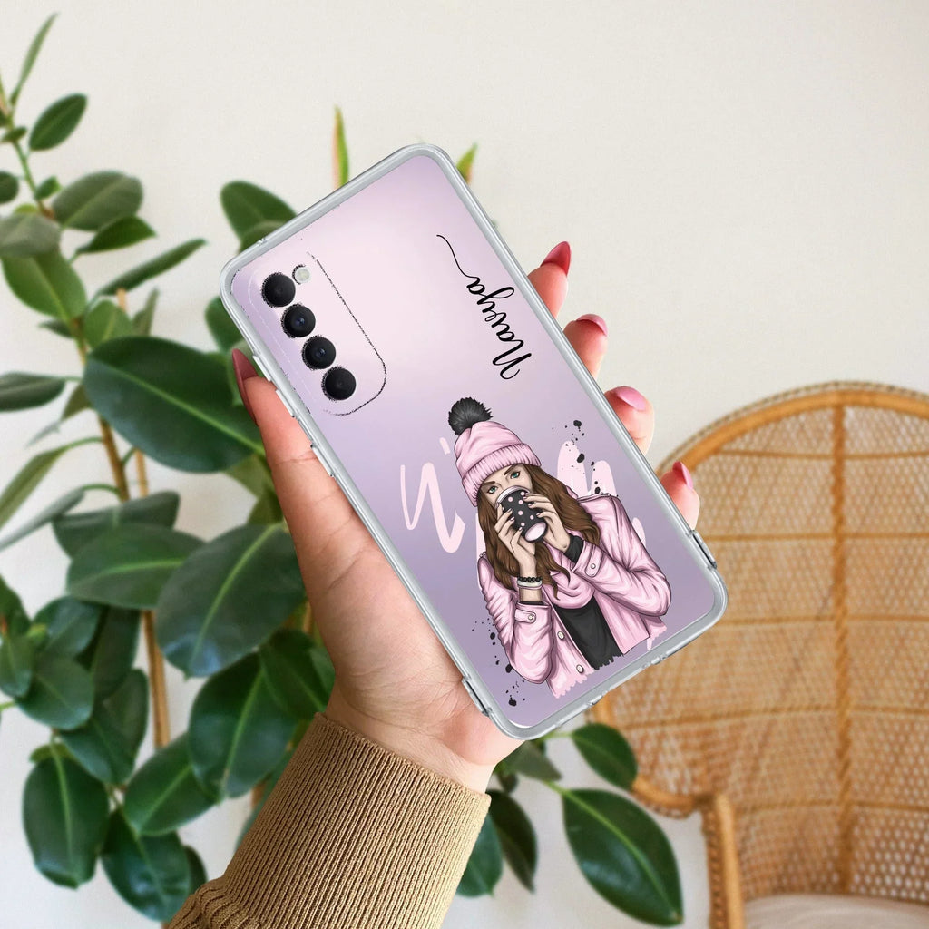 Coffee Time Customize Anti Yellow Case For Oppo Reno 4 Pro