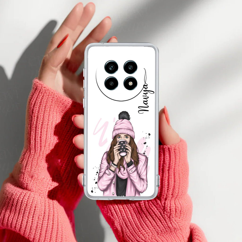 Coffee Time Customize Anti Yelllow Case For Realme 14 Pro Lite 5G
