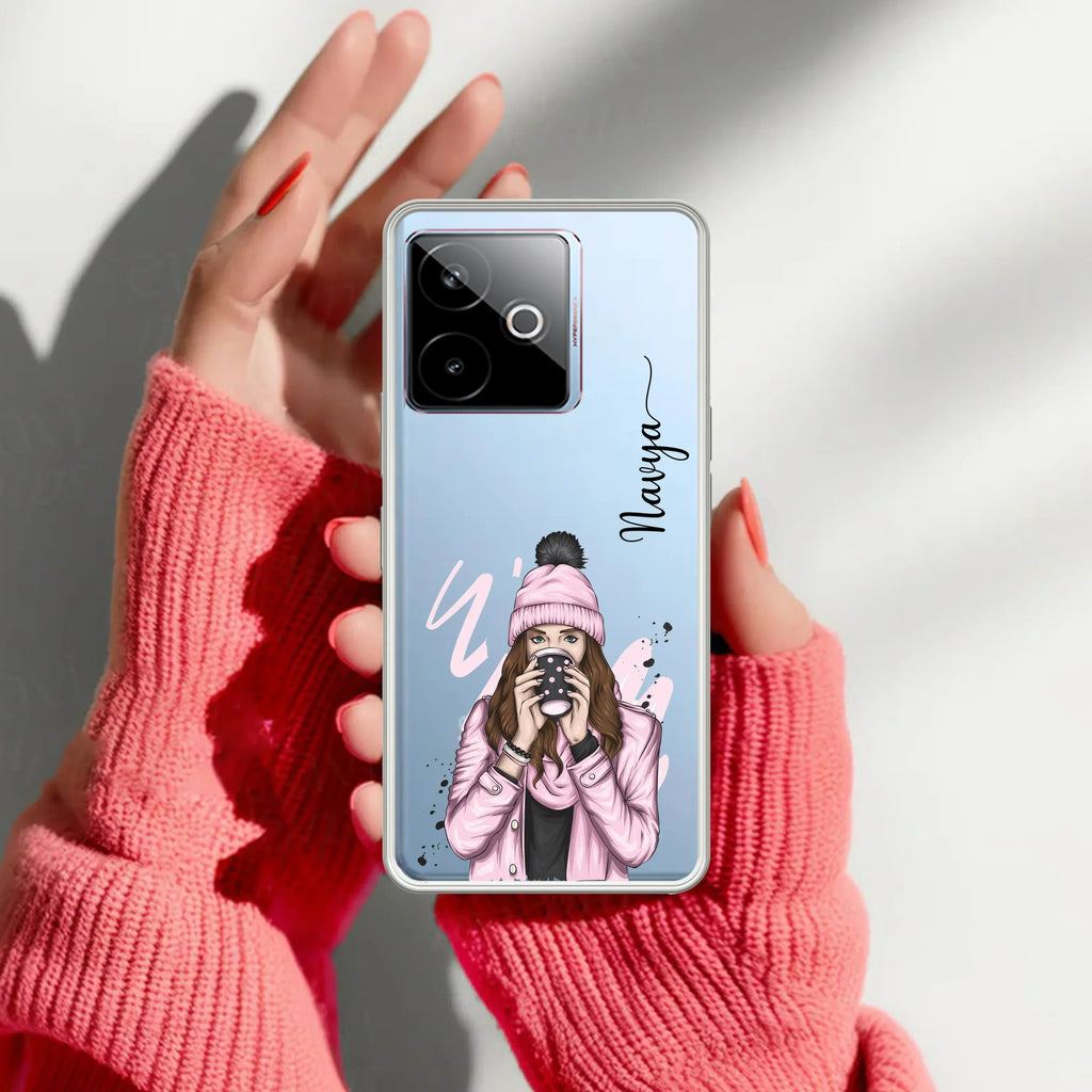 Coffee Time Customize Anti Yelllow Case For Realme GT 7T 5G