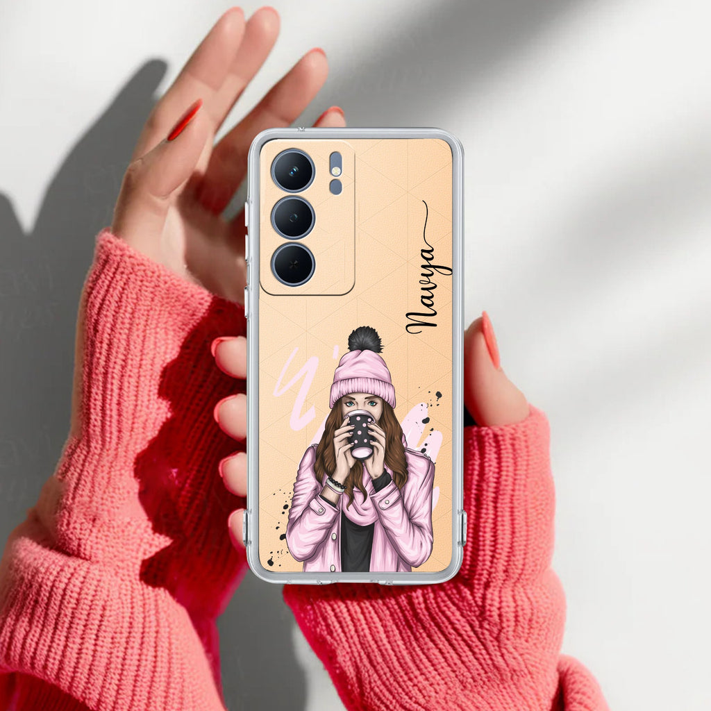 Coffee Time Customize Anti Yelllow Case For Realme Narzo 80 Lite 5G