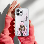 Coffee Time Customize Transparent Silicon Case For Redmi 12 4G