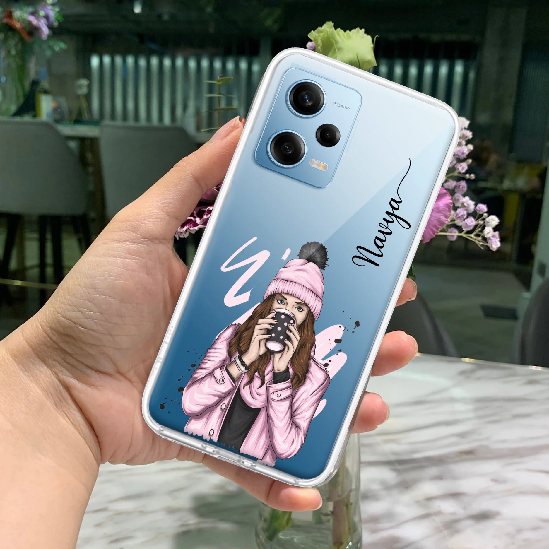 Coffee Time Customize Transparent Silicon Case For Redmi/Xiaomi