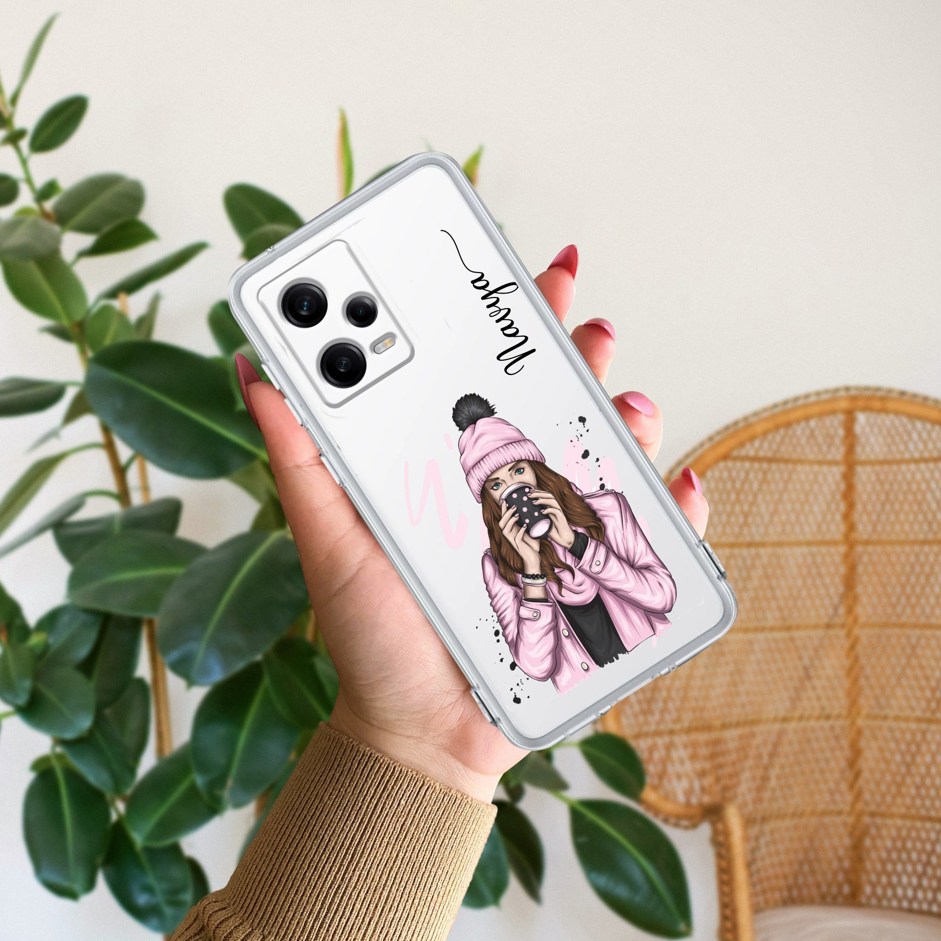 Coffee Time Customize Transparent Silicon Case For Redmi/Xiaomi