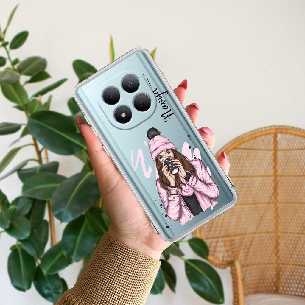 Coffee Time Customize Anti Yellow Case For Redmi Note 15 Pro Plus 5G