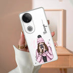 Coffee Time Customize Transparent Silicon Case For Vivo Y200e 5G