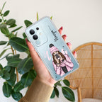 Coffee Time Customize Transparent Silicon Case For Vivo T4x 5G