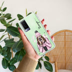 Coffee Time Customize Transparent Silicon Case For Vivo V21e 5G