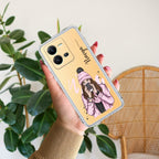 Coffee Time Customize Transparent Silicon Case For Vivo V25