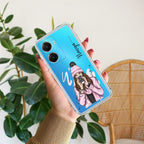 Coffee Time Customize Transparent Silicon Case For Vivo Y22