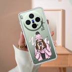 Coffee Time Customize Transparent Silicon Case For Vivo V40e 5G