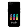 Colorful Pineapple Glass Case Cover For iPhone 16e