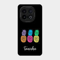 Colorful Pineapple Glass Case Cover For Iqoo 13 5G