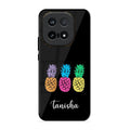 Colorful Pineapple Glass Case Cover For iQOO 15 5G