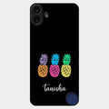 Colorful Pineapple Glass Case Cover For Nothing Cmf Phone 1