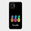Colorful Pineapple Glass Case Cover For Nothing Phone 2