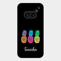Colorful Pineapple Glass Case Cover For Nothing Phone 2A 5G