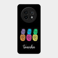 Colorful Pineapple Glass Case Cover For Realme 13 Plus 5G