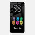 Colorful Pineapple Glass Case Cover For Redmi Note 15 5G