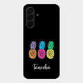 Colorful Pineapple Glass Case Cover For Samsung Galaxy A26 5G