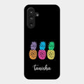Colorful Pineapple Glass Case Cover For Samsung Galaxy F16 5G