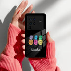 Colorful Pineapple Glass Case Cover For iQOO - ShopOnCliQ