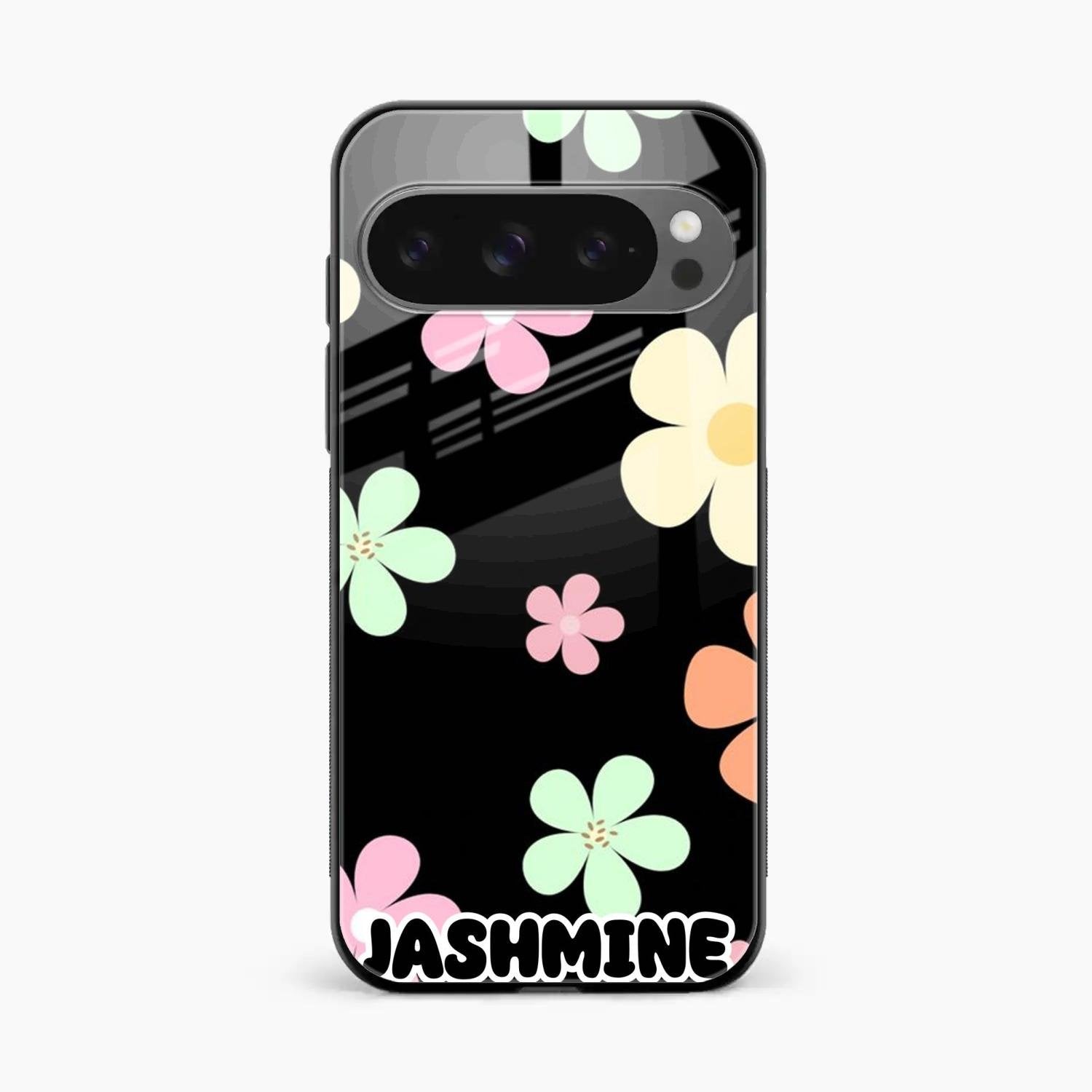 Colorfull Daisy Floral Glass Case Cover For Google Pixel 10 Pro XL