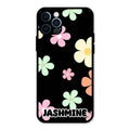 Colorfull Daisy Floral Glass Case Cover For iPhone 12 Pro Max