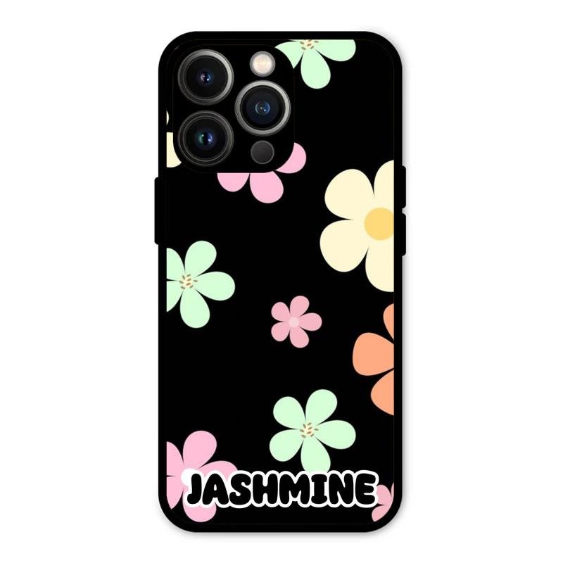 Colorfull Daisy Floral Glass Case Cover For iPhone 13 Pro Max