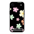 Colorfull Daisy Floral Glass Case Cover For iPhone Air