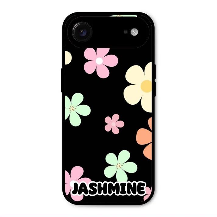 Colorfull Daisy Floral Glass Case Cover For iPhone Air