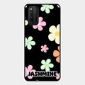 Colorfull Daisy Floral Glass Case Cover For Iqoo 3 5G