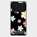 Colorfull Daisy Floral Glass Case Cover For Iqoo 9 Pro 5G