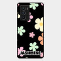 Colorfull Daisy Floral Glass Case Cover For Iqoo 9 Se 5G